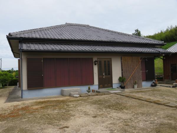 兵庫県洲本市　K様邸　外壁遮熱塗装リフォーム工事完工しました。