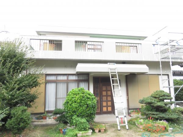 兵庫県南あわじ市 Y様邸 外壁塗装及び防水修繕工事完工しました。