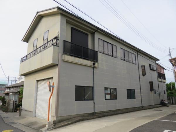 外壁 金属サイディングカバー工法リフォーム 一部塗装リフォーム