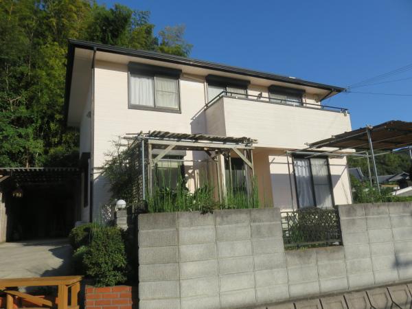 洲本市中川原町　G様邸　外壁屋根塗装リフォーム工事